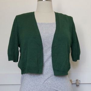 Talbots Silk Cropped Sweater